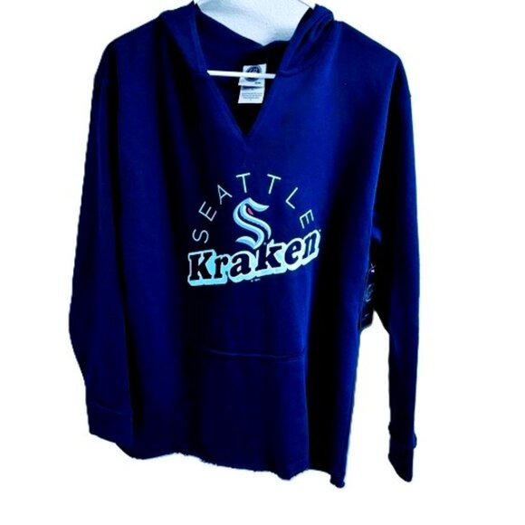 NHL Seattle Kraken Women's Fleece-Lined Hoodie – Size Small – Brand New with Tag - Picture 3 of 9